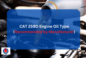 CAT 259D Engine Oil Type