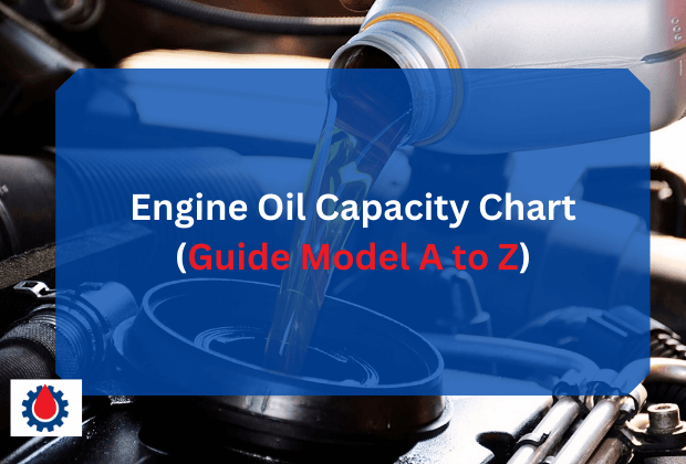 Engine Oil Capacity Chart