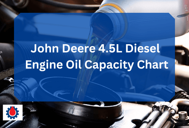 John Deere 4.5L Diesel Engine Oil Capacity Chart